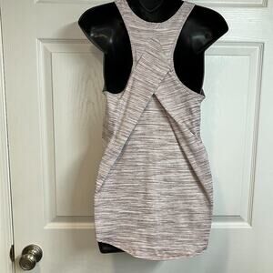 Lululemon Space Dye Essential Pleated Tank Purple Womens Size 4
